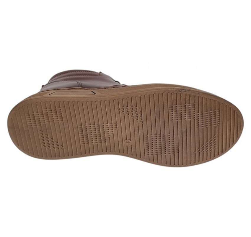 Ghete barbati casual imblanite din piele naturala Maro Gold GS123M