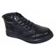 Ghete casual barbati model iarna din piele naturala cu fermoar  GS2021GN