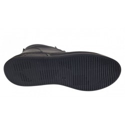 Ghete casual barbati model iarna din piele naturala cu fermoar  GS2021GN