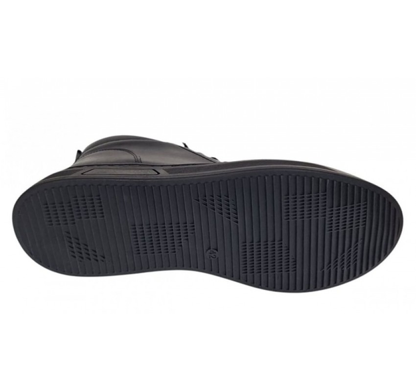 Ghete casual barbati model iarna din piele naturala cu fermoar  GS2021GN