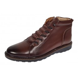 Ghete barbati casual din piele naturala imblanite Maro GS2021M