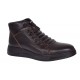 Ghete barbati casual din piele naturala, cu elastic, imblanite Maro GS414M Ghete barbati casual din piele naturala, cu elastic, imblanite Maro GS414M