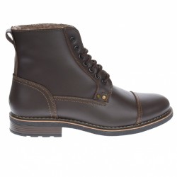 Ghete barbati din piele naturala maro (imblanite), Nicholas - GSBNOUM2