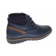 Ghete barbati casual din piele naturala imblanite model iarna Bleu GSCORSABLU Ghete barbati casual din piele naturala imblanite model iarna Bleu GSCORSABLU