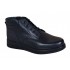 Ghete barbati din piele naturala imblanite culoare neagra GSSPORT23N