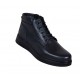 Ghete barbati din piele naturala imblanite culoare neagra GSSPORT23N