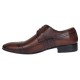 Oferta marimea 39 Pantofi barbati eleganti din piele naturala maro L032MBOX