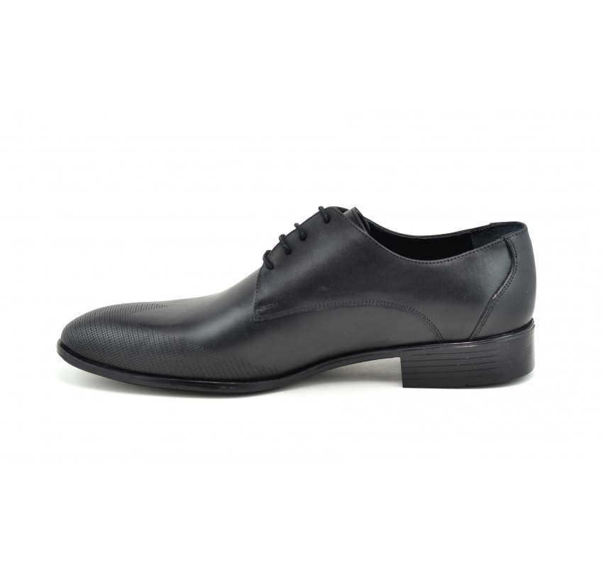 OFERTA MARIMEA  40,  41,  43 - Pantofi barbati office, eleganti din piele naturala, CIUCALETI SHOES, L092NS