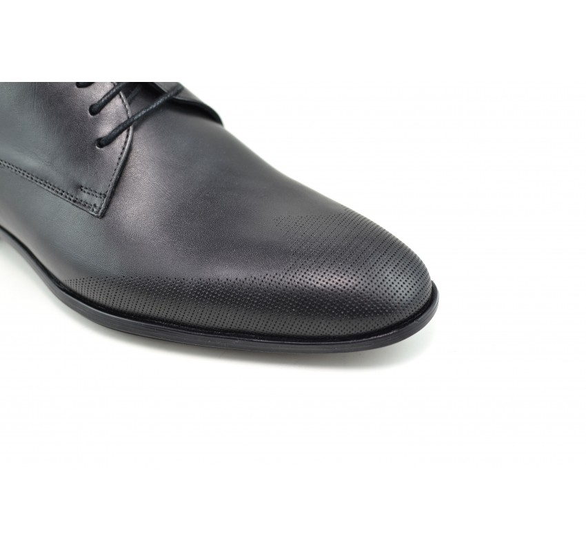 OFERTA MARIMEA  40,  41,  43 - Pantofi barbati office, eleganti din piele naturala, CIUCALETI SHOES, L092NS