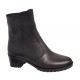 Reducere Ghete dama casual din piele naturala - Model imblanit Negru L156N Reducere Ghete dama casual din piele naturala - Model imblanit Negru L156N