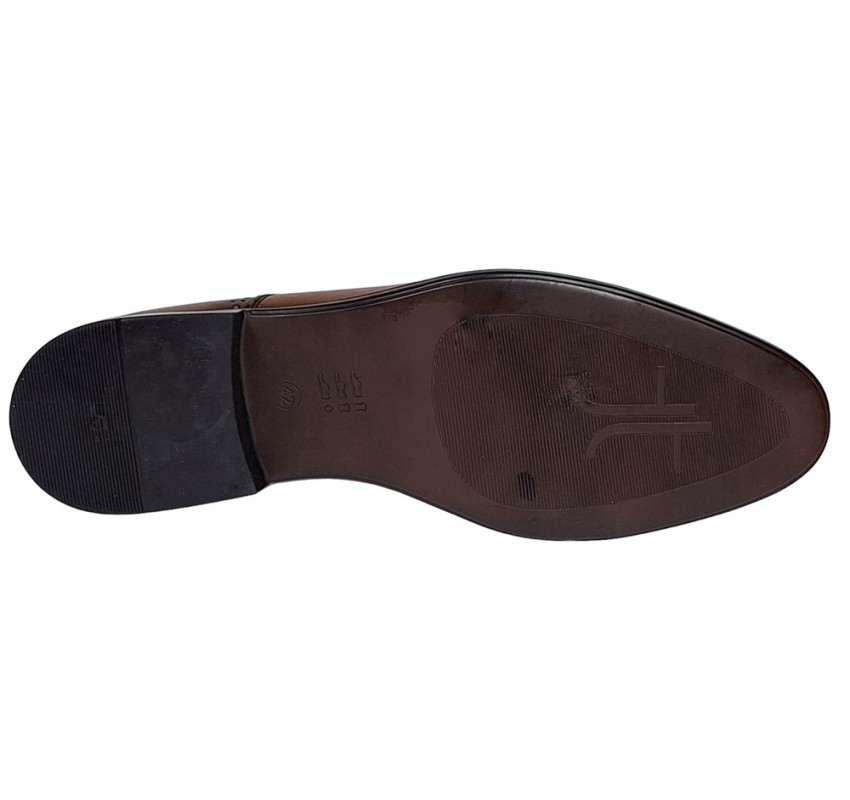 Pantofi barbati eleganti din piele naturala - Model Oxford 246 Maro Pantofi barbati eleganti din piele naturala - Model Oxford 246 Maro