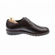 OFERTA MARIMEA  41  - Pantofi barbati, model casual, cu siret, din piele naturala maro - L336AMARO