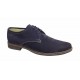 Pantofi barbati casual din piele naturala, culoare bleumarin Marimea 41