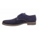 Pantofi barbati casual din piele naturala, culoare bleumarin Marimea 41