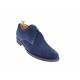 OFERTA marimea 41 - Pantofi barbati casual din piele naturala, culoare bleumarin L336BLM