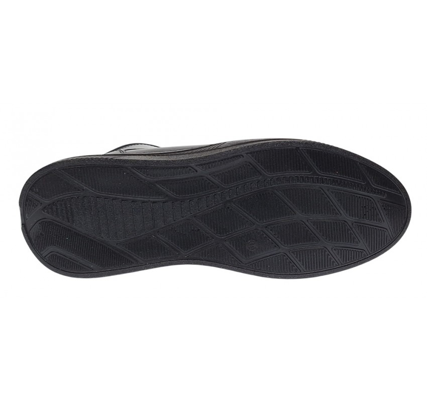 Oferta Marimea 40 Ghete barbati casual din piele naturala imblanite, cu siret L415N