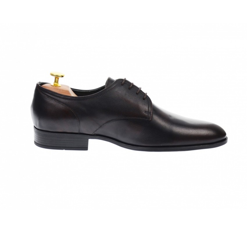 OFERTA MARIMEA 41 - Pantofi barbati eleganti, cu siret, din piele naturala maro - L703MARO OFERTA MARIMEA 41 - Pantofi barbati eleganti, cu siret, din piele naturala maro - L703MARO