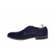 Oferta marimea 39, 42 Pantofi barbati casual din piele naturala bleumarin - L85BLVEL