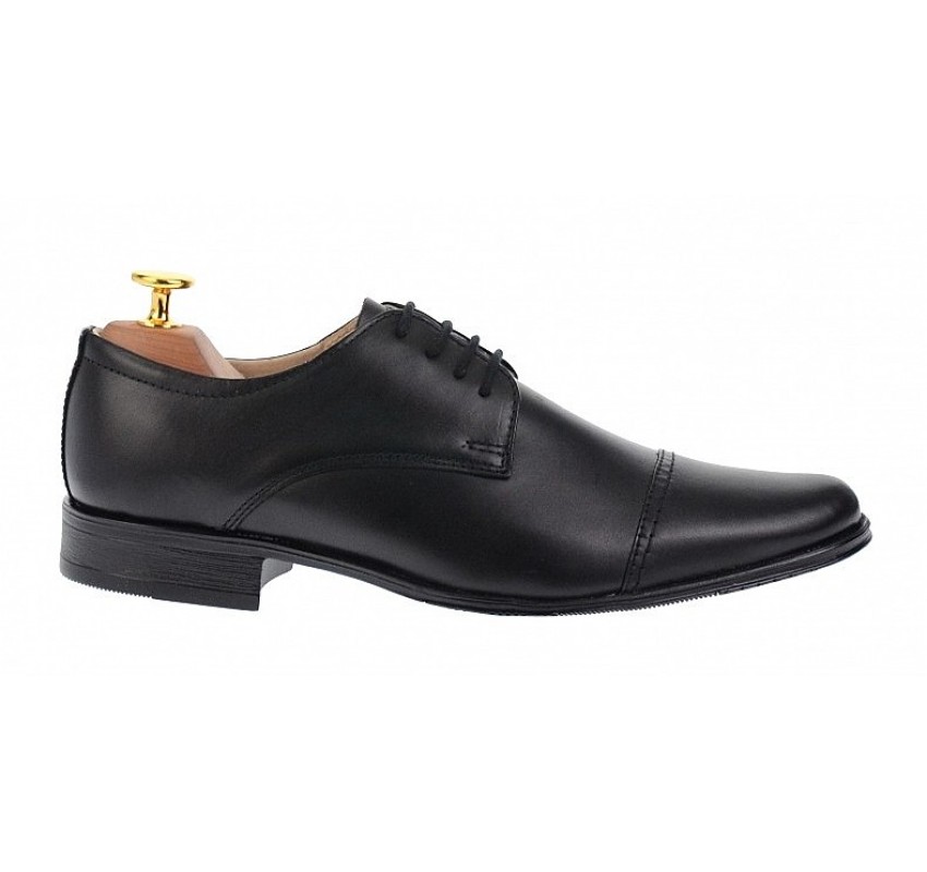 Marimea 39 Pantofi barbati eleganti din piele naturala - Model Nicolas L959NBOX