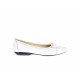 Oferta marimea 39 -  Balerini dama casual din piele naturala ELSA - LARENAALB