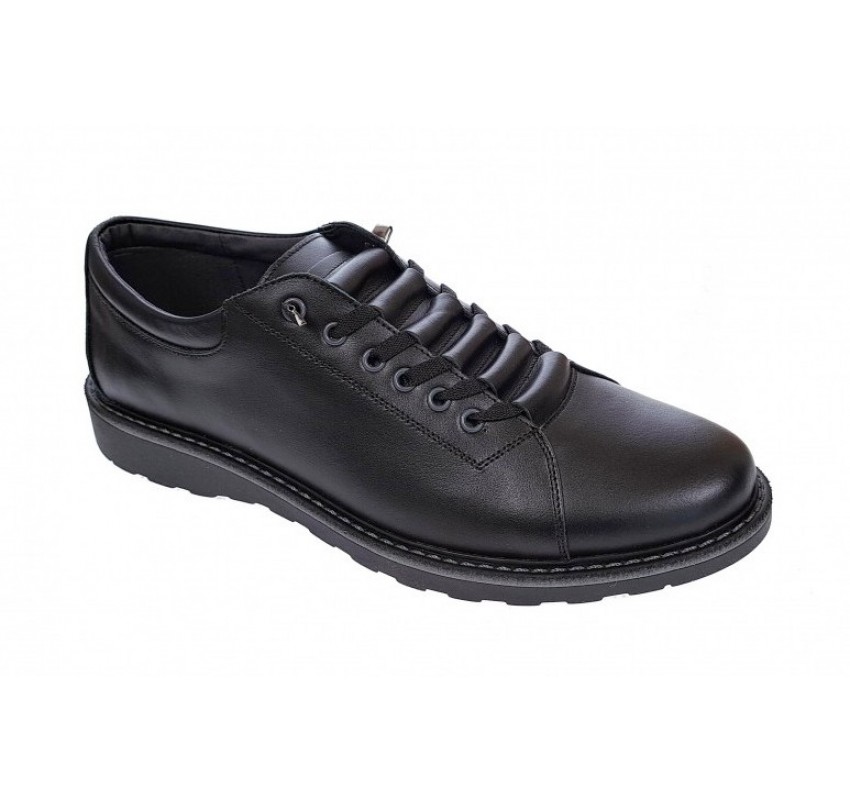 Oferta marimea 41 Pantofi barbati casual sport din piele naturala Marko Alb LASEA