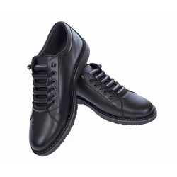 Oferta Pantofi barbati casual sport din piele naturala Marko Negru LASEN