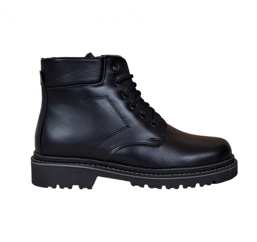 Bocanci barbati Markus piele naturala imblaniti model iarna MARKUS - LBOCNBOX