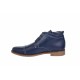 Oferta marimea 42 - Ghete barbati din piele naturala (imblanite) Bleumarin - Made in Romania LBOND1BLTPM