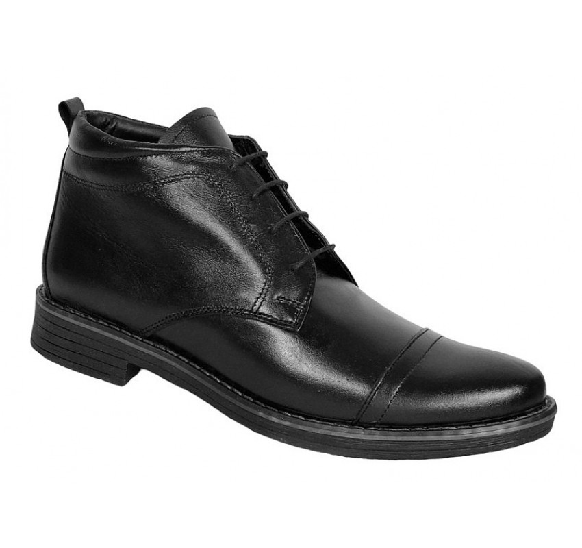 Oferta ghete barbati din piele naturala imblanite BOND