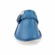 Oferta marimea 37 Saboti medicali dama din piele naturala Royal Blue Med-Line LBR128BLUE