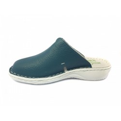 Oferta Marimea 38 Saboti medicali femei din piele naturala de culoare verde Med-Line BR298VERDE