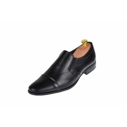 Oferta marimea 40 - Pantofi barbati, eleganti, din piele naturala, cu elastic - LCIOCSTEFEN