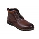 Oferta Marimea 38, 42 Ghete barbati casual, din piele naturala Maro cu fermoar LCORSAFM