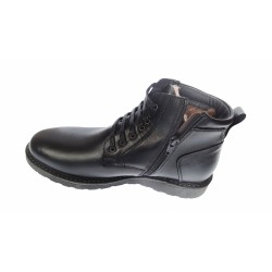 Reducere Marimea 39 Ghete barbati casual din piele naturala cu siret si fermoar LCORSAFN