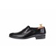 OFERTA MARIMEA  40,  41  -   Pantofi Barbati Office, Eleganti, din Piele Naturala, cu Elastic, Negru, EVOLUTION 2,LELION13N