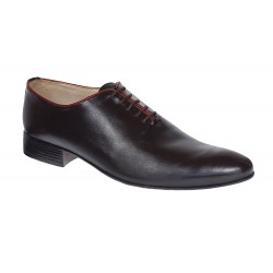 Marimea 44 Pantofi barbati eleganti din piele naturala Maro LENZOM Marimea 44 Pantofi barbati eleganti din piele naturala Maro LENZOM