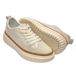 Pantofi dama casual din piele naturala Bej - Medina LGSK3013B