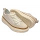 Pantofi dama casual din piele naturala Bej - Medina LGSK3013B Pantofi dama casual din piele naturala Bej - Medina LGSK3013B