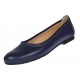 Marimea 40 Balerini dama casual din piele naturala bleumarin - LFLO3BL