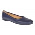 Marimea 40 Balerini dama casual din piele naturala bleumarin - LFLO3BL