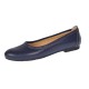 Marimea 40 Balerini dama casual din piele naturala bleumarin - LFLO3BL