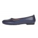 Marimea 40 Balerini dama casual din piele naturala bleumarin - LFLO3BL