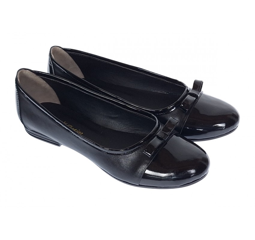Oferta 38 Balerini dama negri, eleganti - casual din piele naturala - Made in Romania LFLONLAC Oferta 38 Balerini dama negri, eleganti - casual din piele naturala - Made in Romania LFLONLAC