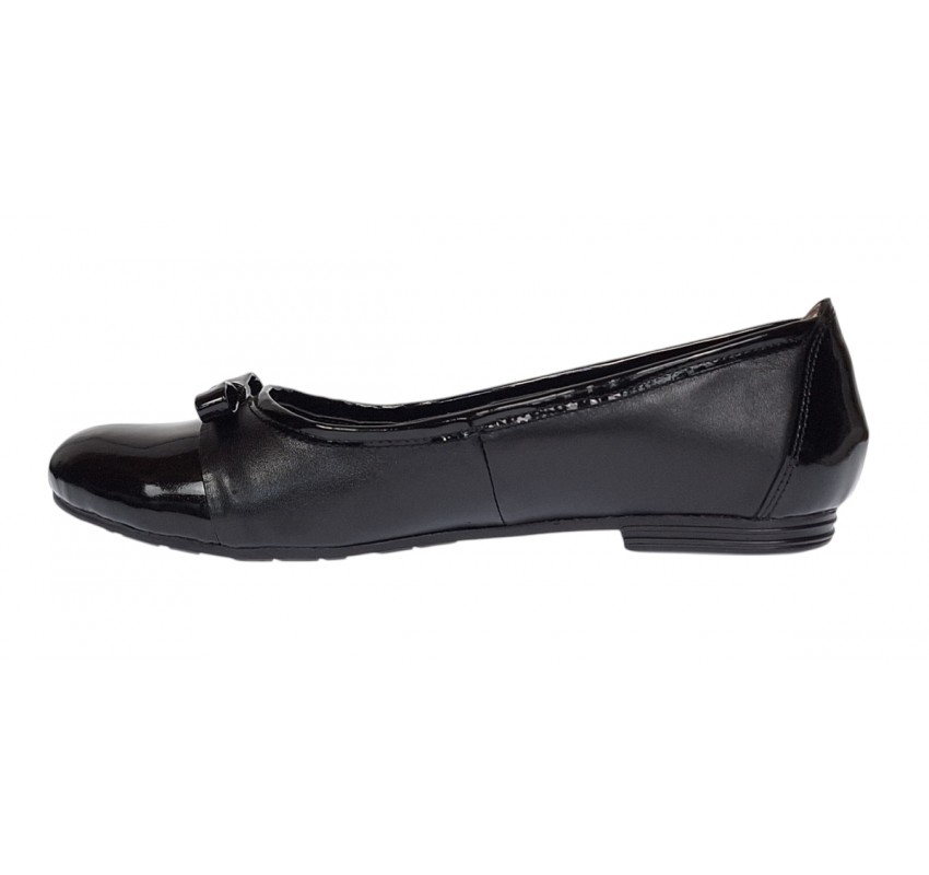 Oferta 38 Balerini dama negri, eleganti - casual din piele naturala - Made in Romania LFLONLAC Oferta 38 Balerini dama negri, eleganti - casual din piele naturala - Made in Romania LFLONLAC