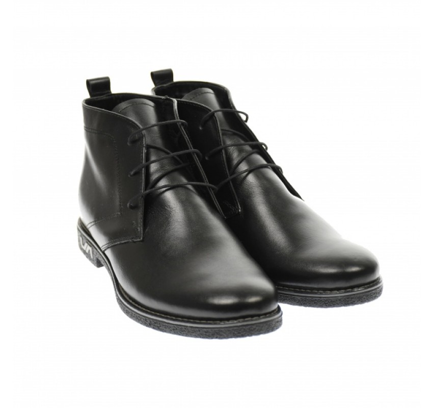Oferta marimea 36 - Ghete dama, model casual, imblanite din piele naturala, negre - LG01NBOXN Oferta marimea 36 - Ghete dama, model casual, imblanite din piele naturala, negre - LG01NBOXN