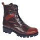 Oferta marimea 39Ghete dama din piele naturala cu siret si fermoar Amanda Maro LG215MM