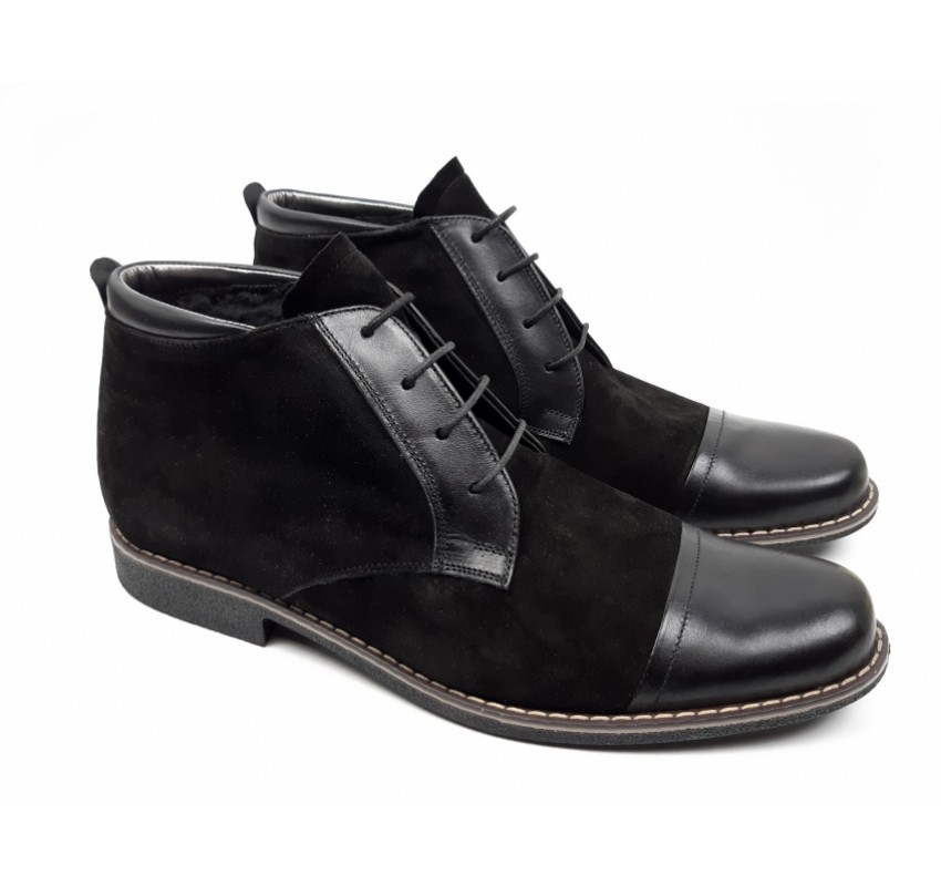 Marimea 42 Ghete barbati casual - elegante din piele naturala - Made in Romania LGB03NVELBOX Marimea 42 Ghete barbati casual - elegante din piele naturala - Made in Romania LGB03NVELBOX