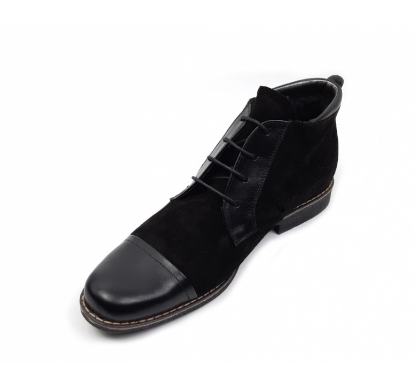 Marimea 42 Ghete barbati casual - elegante din piele naturala - Made in Romania LGB03NVELBOX Marimea 42 Ghete barbati casual - elegante din piele naturala - Made in Romania LGB03NVELBOX