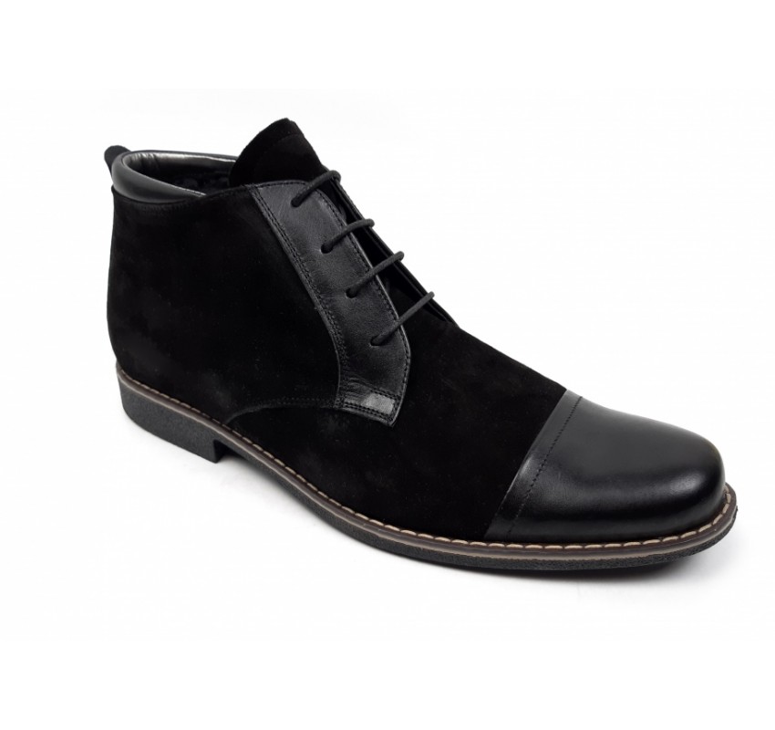 Marimea 42 Ghete barbati casual - elegante din piele naturala - Made in Romania LGB03NVELBOX Marimea 42 Ghete barbati casual - elegante din piele naturala - Made in Romania LGB03NVELBOX