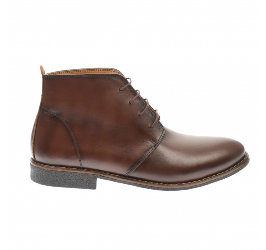 Oferta marimea 39, 43 Ghete barbati office din piele naturala maro LGB43MARO